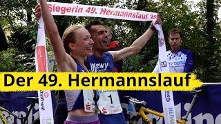 49. Hermannslauf: DIe Sieger heißen Elias Sansar und Stephanie Strate