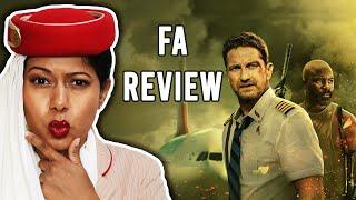 PLANE 2023 movie review - Flight attendant REACTION