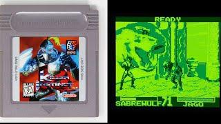 ULTRA COMBOOOOO!! Killer Instinct for the Nintendo Gameboy! Viewer Request