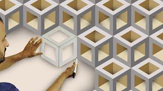 modern 3d wall painting | make 3d wall painting | 3d wall art decoration | interior design