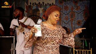 QUEEN AYO BALOGUN'S PERFORMANCE AT INSTALLATION CEREMONY OF THE NEW OGBENI OJA OF IJEBULAND