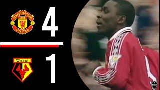 Manchester United v Watford | Highlights | 1999/2000