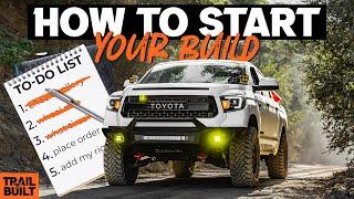 Steps to Start Your Off-Road Build