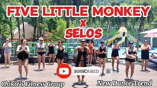 FIVE LITTLE MONKEY X SELOS (TikTok Viral) by Shaira | Dance Fitness | Zumba | Dance Fitness