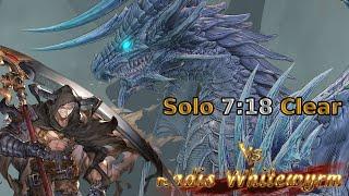 Vaseraga Solo [No AI] Thunderbolts and Lightning in 7:18 - Proud Difficulty - Granblue Relink