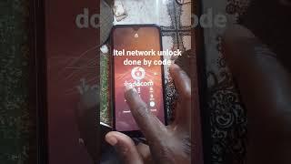 itel network unlock done by code