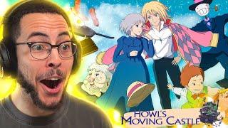 BEAUTIFUL MOVIE! HOWL'S MOVING CASTLE REACTION!