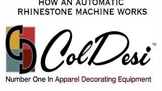 How a Rhinestone Machine Works - the CAMS 1V-2P