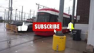 TTC Streetcar 4513 Pulling Into Roncesvalles Yard