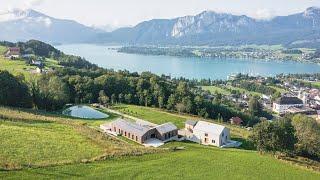 MEHR ALS SPEKTAKULÄR! Mondäne Residenz am Mondseeberg mit atemberaubendem Ausblick