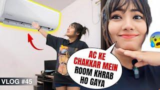 Finally AC Lag Gaya | Bura Haal Vlog45