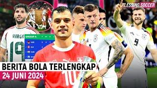 EURO 2024: Swiss RUNNER UP! Jerman JUARA Grup A  Fullkrug Sang Supersub  Pemain Hungaria Kolabs