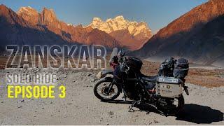 SOLO ZANSKAR Ride - DAMSNA to RANGDUM | Upper Suru Valley | Nature Moto