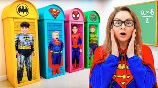 Superhero SCHOOL Adventure + More New Videos for Kids
