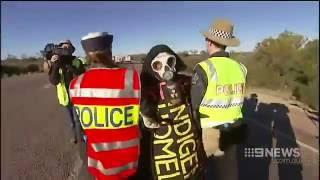 Anti-nuclear Protest | 9 News Adelaide