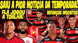 IIH.. SAIU A NOTÍCIA QUE TODA TORCIDA DO FLAMENGO TEMIA.. MENGÃO JOGA A TOALHA DE VEZ E AGORA?