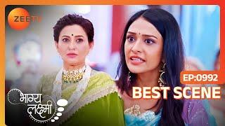 Lakshmi और Neelam के बीच हुई एक Intense Argument | Bhagya Lakshmi | Best Scene | Zee Tv