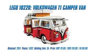 'LEGO Creator 10220: Volkswagen T1 Camper Van' Unboxing, Speed Build & Review