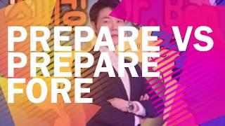 prepare,prepare for 차이 종로영어회화학원 EDB어학원 헷갈리는 영어단어 모음 13- 대표강사 닥터벤