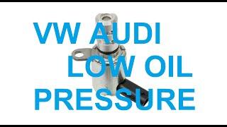 VW Audi P164B00 P164C00 Oil Pressure