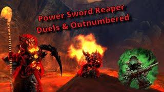 NEW SWORD REAPER IS AMAZING IN WVW - Power Reaper Duels and Outnumbered