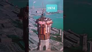 Construction of CN Tower #toronto