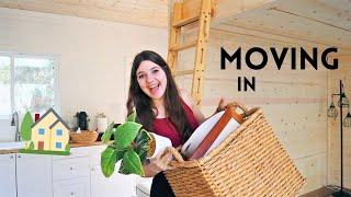 Moving Into My Tiny House At 18! VLOG