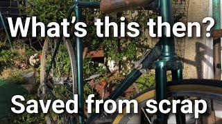 Vintage roadbike saved from scrap. No idea what it is. Let’s investigate! Reynolds 531, or gaspipe?