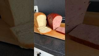 Мясной хлеб с домашним хлебом
