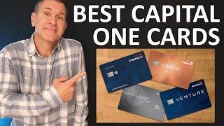 BEST Capital One Credit Cards 2023 - Ranking Venture X & Savor & Quicksilver etc to help you choose.