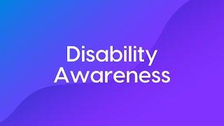 Disability Awareness