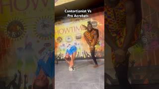 CONTORTIONIST VS ACROBAT-WHO DID IT BETTER? #shorts #contortion #flexibility