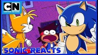 IM ON CARTOON NETWORK! Sonic Reacts OK K.O Meets Sonic The Hedgehog