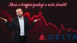 Akcie a krypta padají a roste strach! Co se děje a jak na to reagovat? | Roman Dvořák