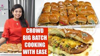 How to Crowd Big Batch Cooking Kutchi Dabeli Masala Chutney Pressure Cooker Video Recipe