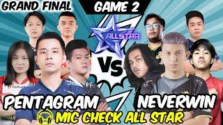 Fanny Jess VS Hayabusa XINNN - Mic Check 515 GRAND FINAL Game 2 (Pentagram VS Neverwin)