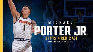 Michael Porter Jr. Full Game Highlights vs. Hawks  | 1/1/25