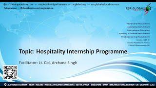 RSR Global Training Academy - Internship Training