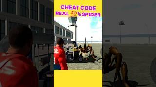 Spider Cheat Code in Indian Bike Driving 3D game#indianbikesdriving3d #shorts