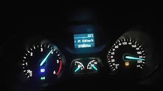 Ford Focus 2018 210km/h Autoroute Maroc By Night