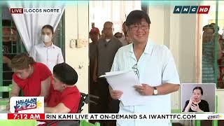 LOOK: Marcos, mother Imelda and sister Irene cast votes for HALALAN 2025 at Batac, Ilocos Norte