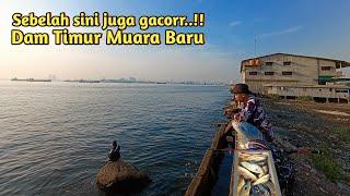 spot pinggiran banyak strike..!! mancing di muara baru