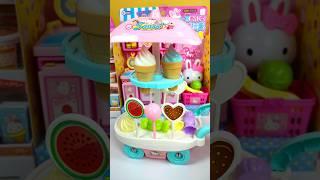 Satisfying with Unboxing & Review Miniature Ice Cream Toys Video | ASMR Videos no music