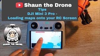 DJI Mini 3 Pro Tip Loading Maps onto your RC Screen #shaunthedrone #freewellgear