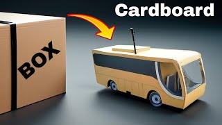"DIY: Build an RC Passenger Bus from Cardboard