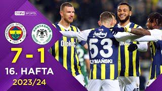 Fenerbahçe (7-1) Tümosan Konyaspor | 16. Hafta - Trendyol Süper Lig 2023/2024