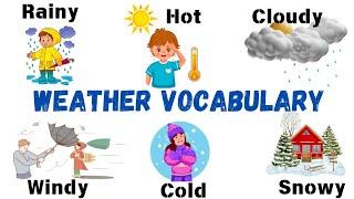 Weather vocabulary || Weather Vocabulary in English | #vocubulary