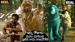 Tiger Chasing Scene Making Video | NTR | SS Rajamouli | RRR Movie | News Buzz