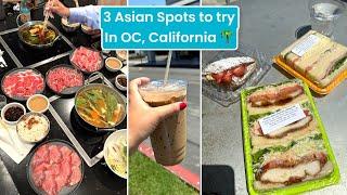 3 Must try Asian Food spots in Orange County, California Crem Pan Shabu Shabu and Vietnamese Coffee