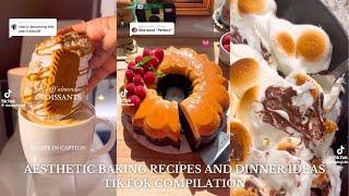 aesthetic baking tiktok compilation  | recipe video compilation